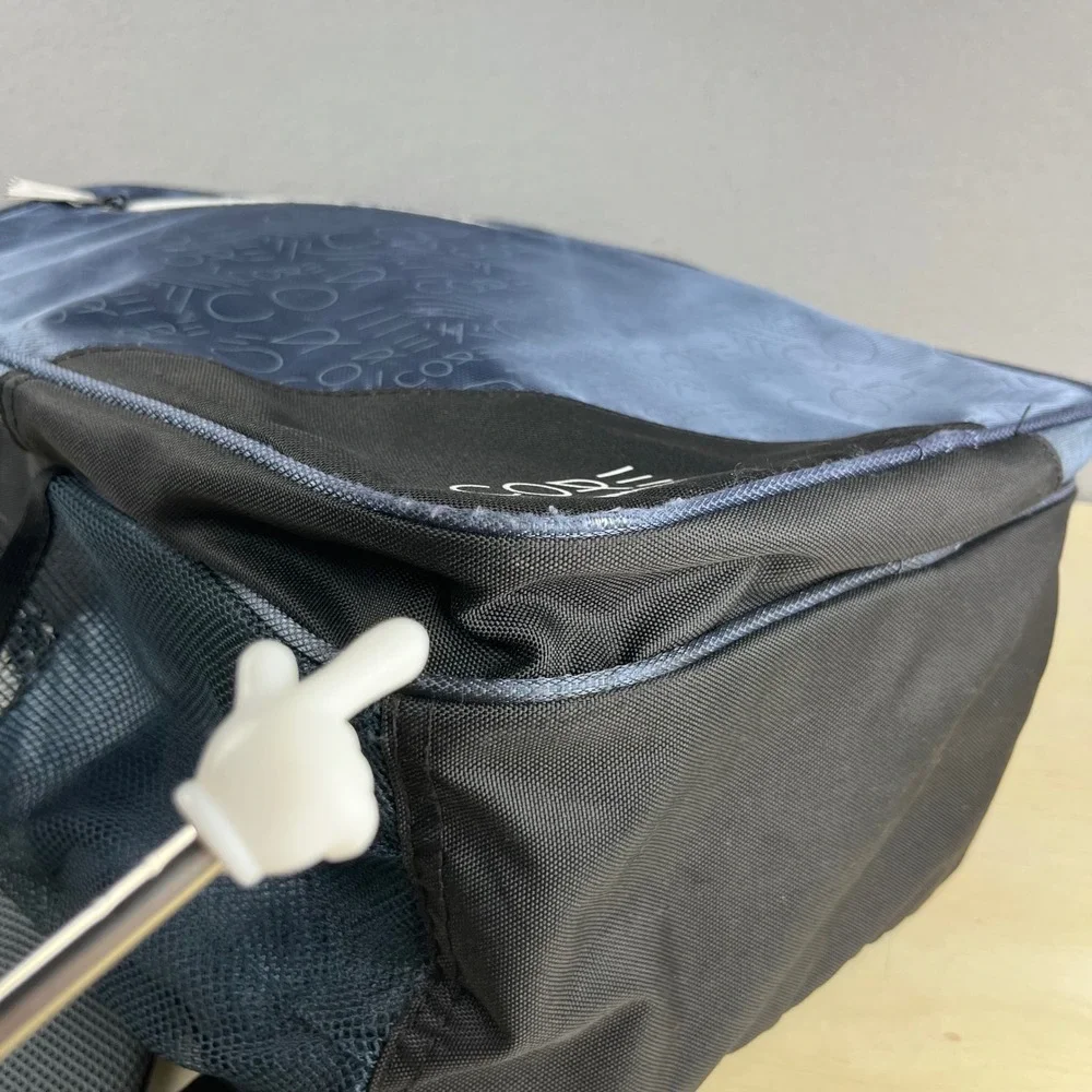 Head Core Performance Tennis Backpack Black Blue Racquet Bag